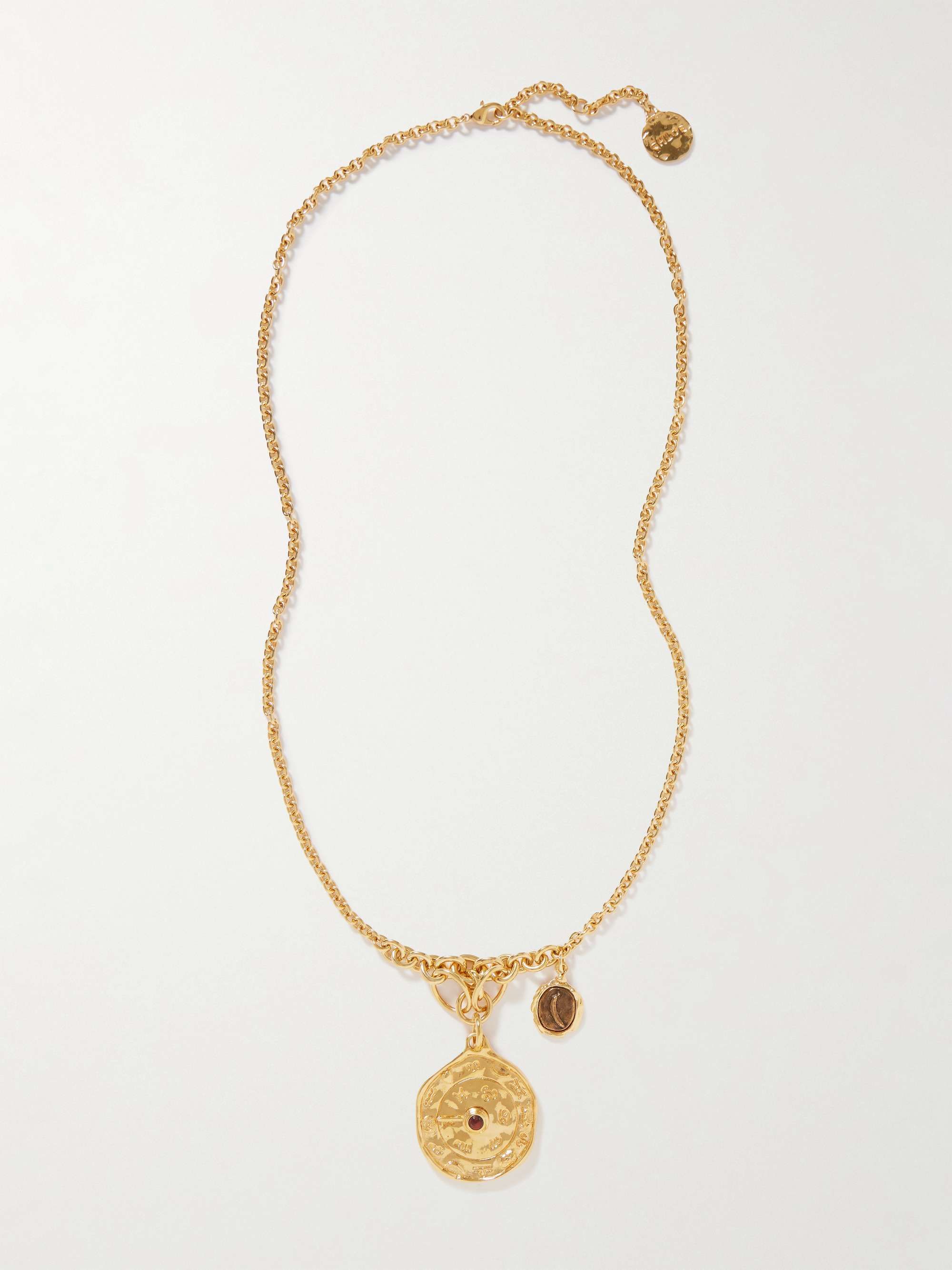 Gold-Tone Jasper Necklace