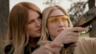 Malin Akerman and Brittany Snow in The Hunting Wives.
