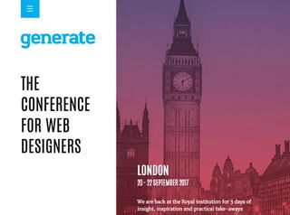 See Leonard Souza and a host of expert web design and development aficionados at Generate London. Get your tickets now