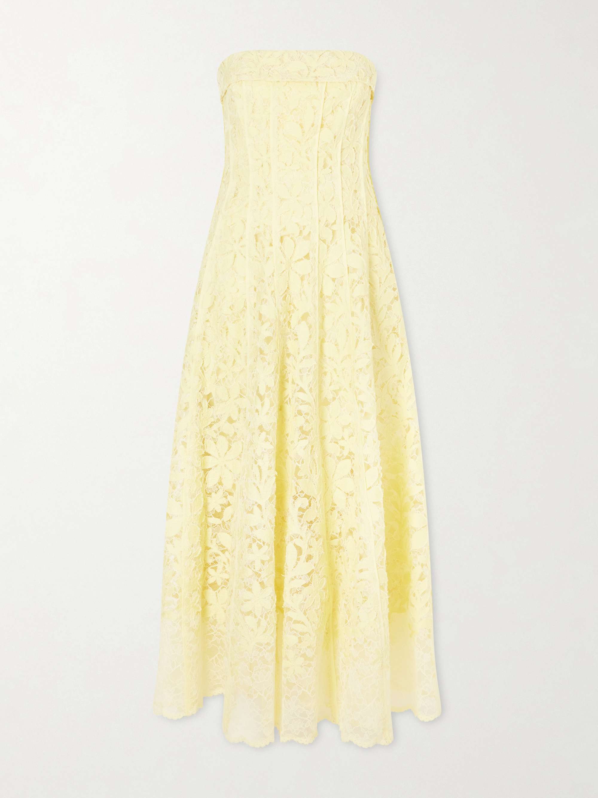 Imogen Cotton-Lace Midi Dress