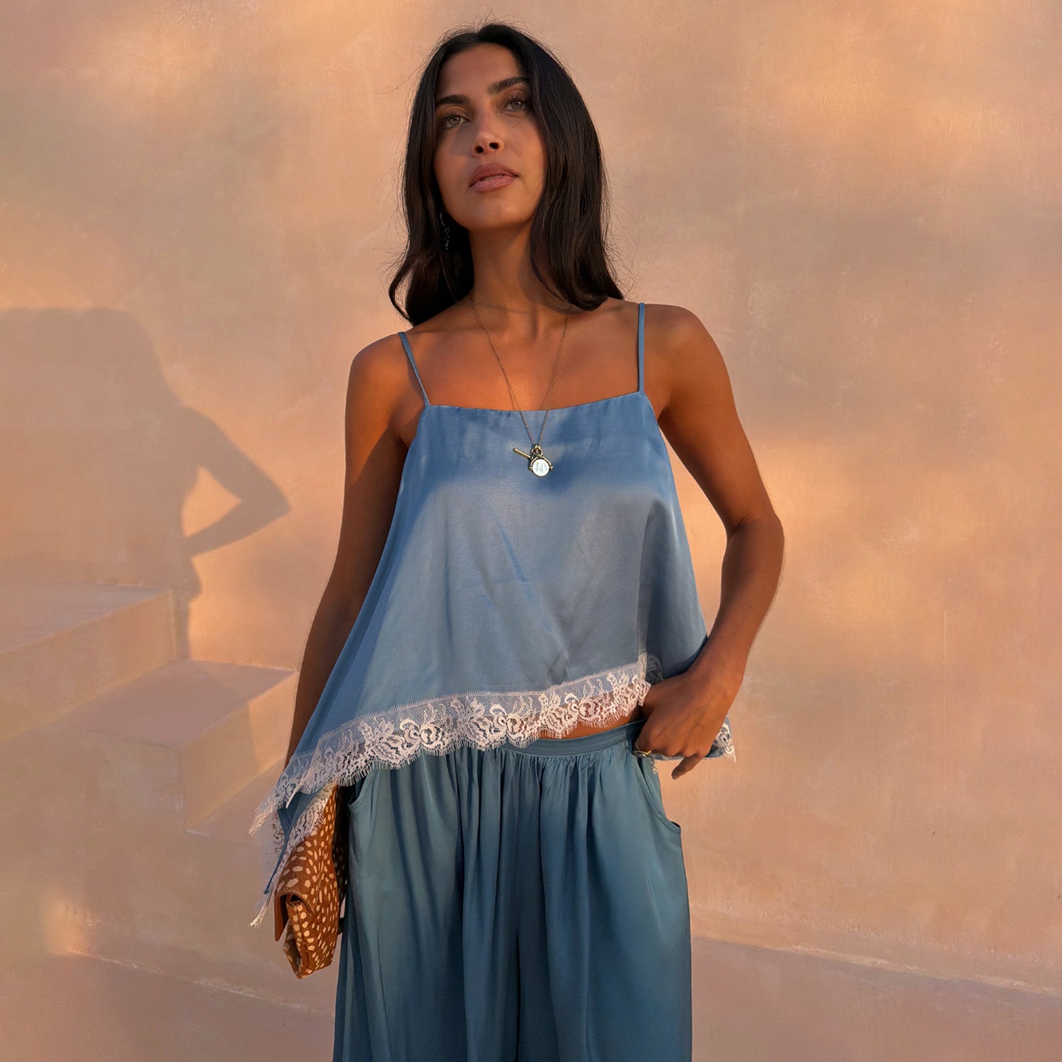 Blue Lace Swing Cami - 6