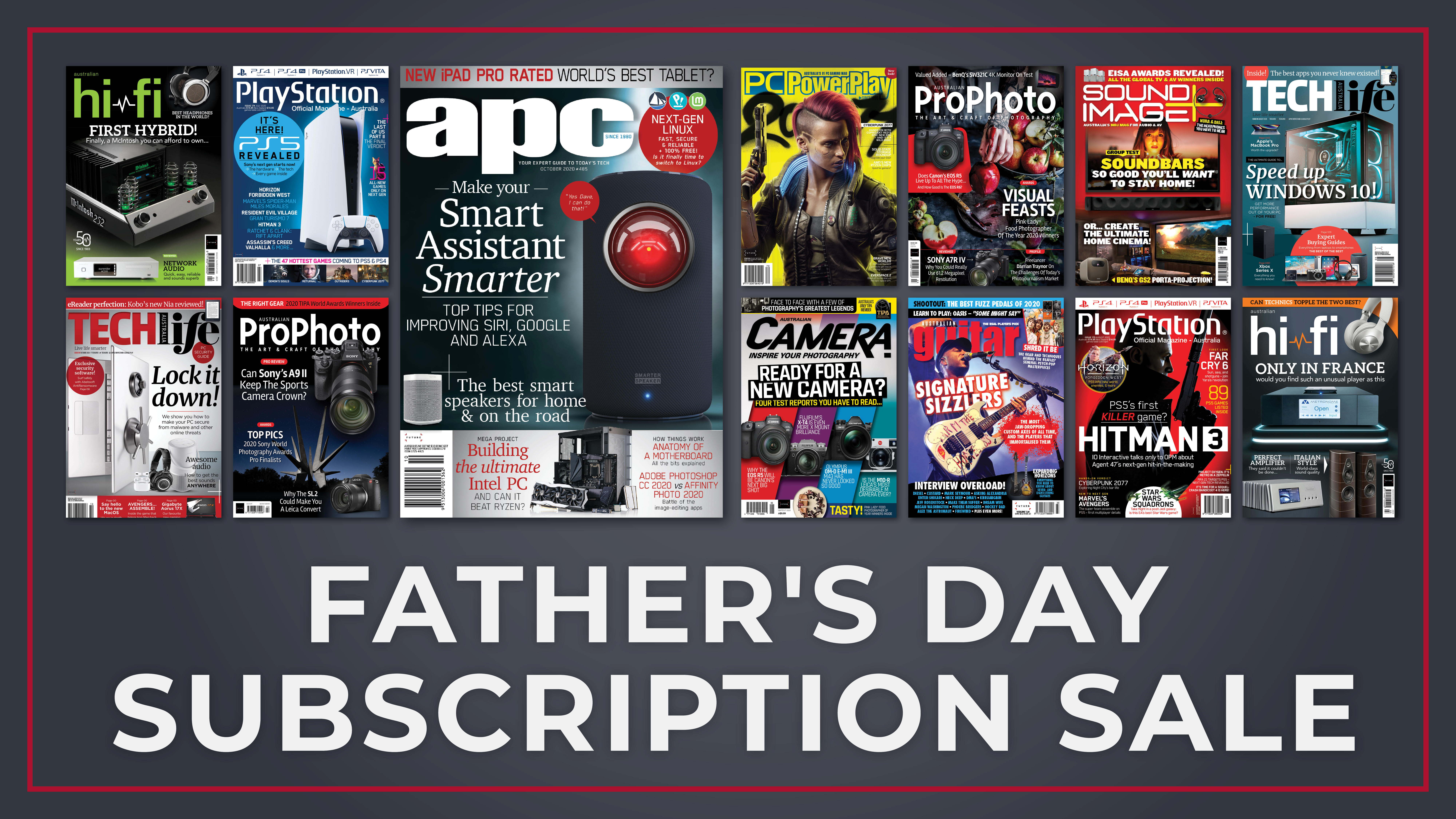 Aussie Father's Day magazine sale give dad a gift that keeps on giving