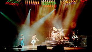 Queen’s Freddie Mercury onstage in Montreal in 1981