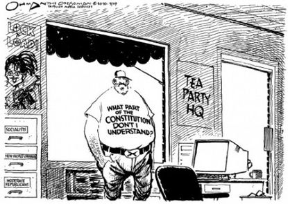 Inside the Tea Party headquarters