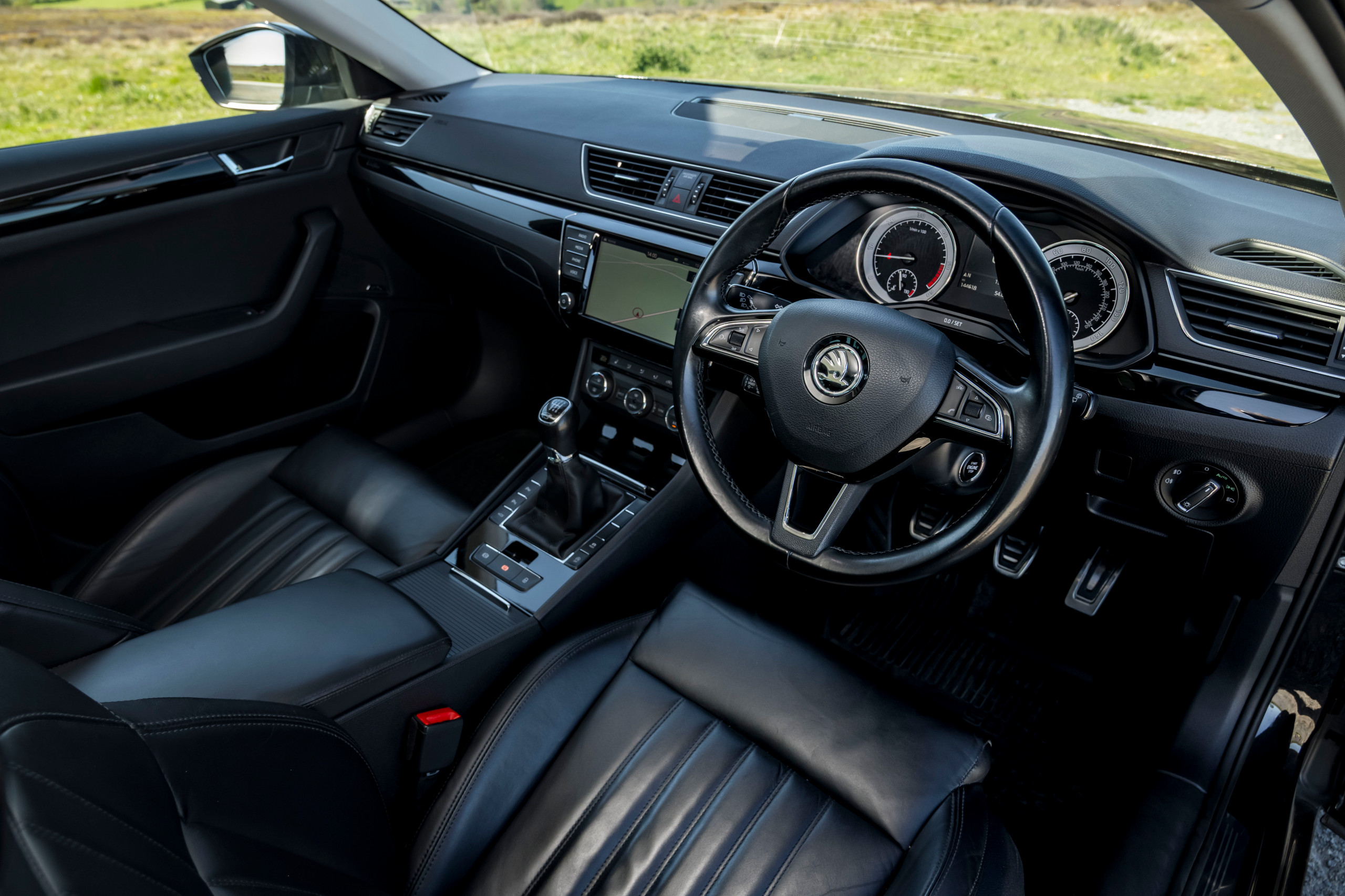 The Superb Mk3 represents peak automotive interior design