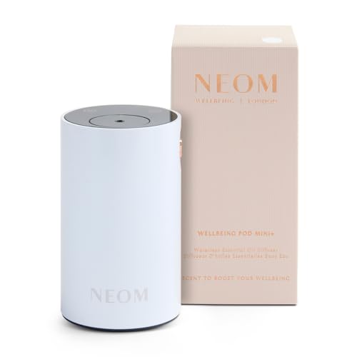 Neom Wellbeing Pod Mini+ Waterless Essential Oil Diffuser - White