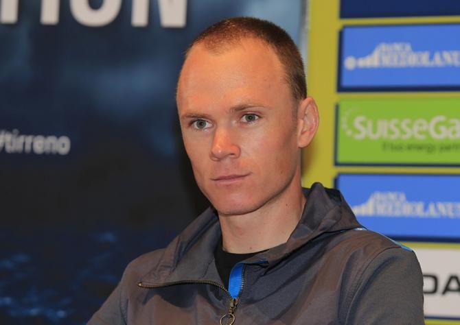 Chris Froome (Sky) in Tirreno-Adriatico