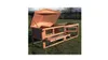 KCT Two-Tier Rabbit Hutch with Run