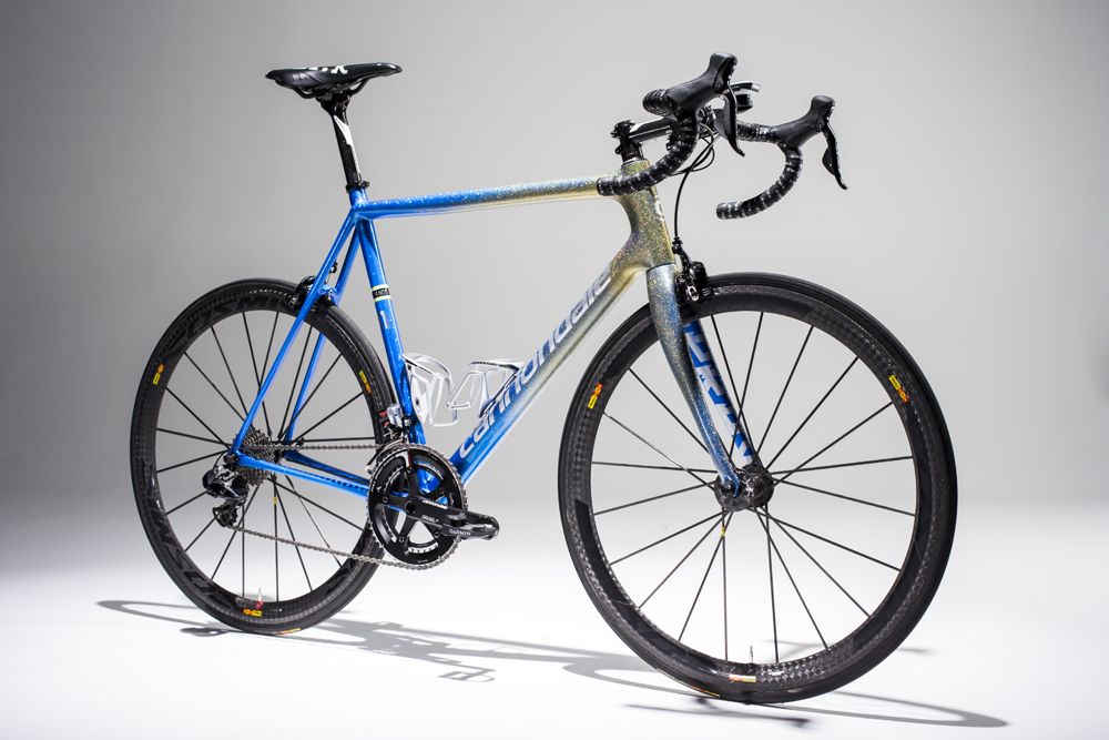 Ted King's custom retirement Cannondale