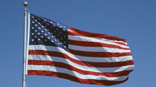 drapeau américain image de héros