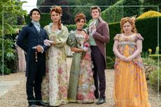 The Featherington Family in Bridgerton Season 3