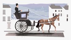 Pictured a still from the new Redwings animation celebrating the life of Black Beauty author Anna Sewell