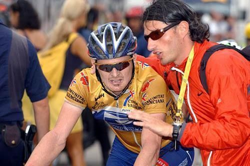 In gold at the Vuelta