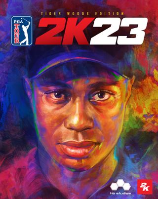 The cover of PGA Tour 2K23's Tiger Woods Edition