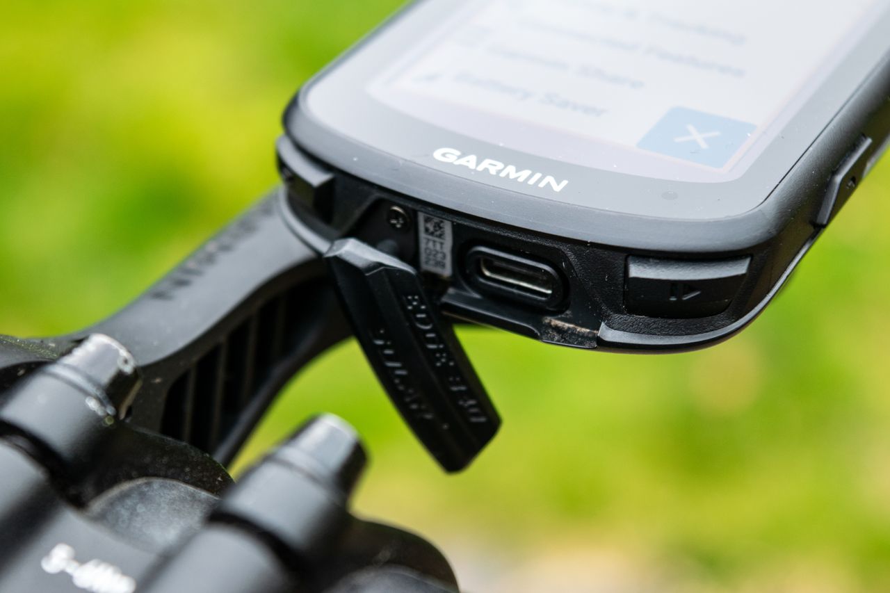 A Garmin Edge 840 computer