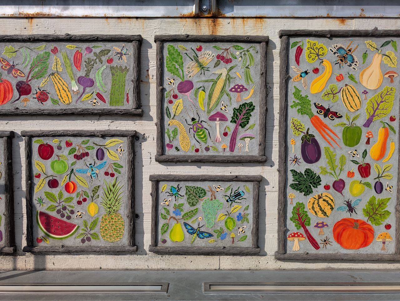 Colorful paintings