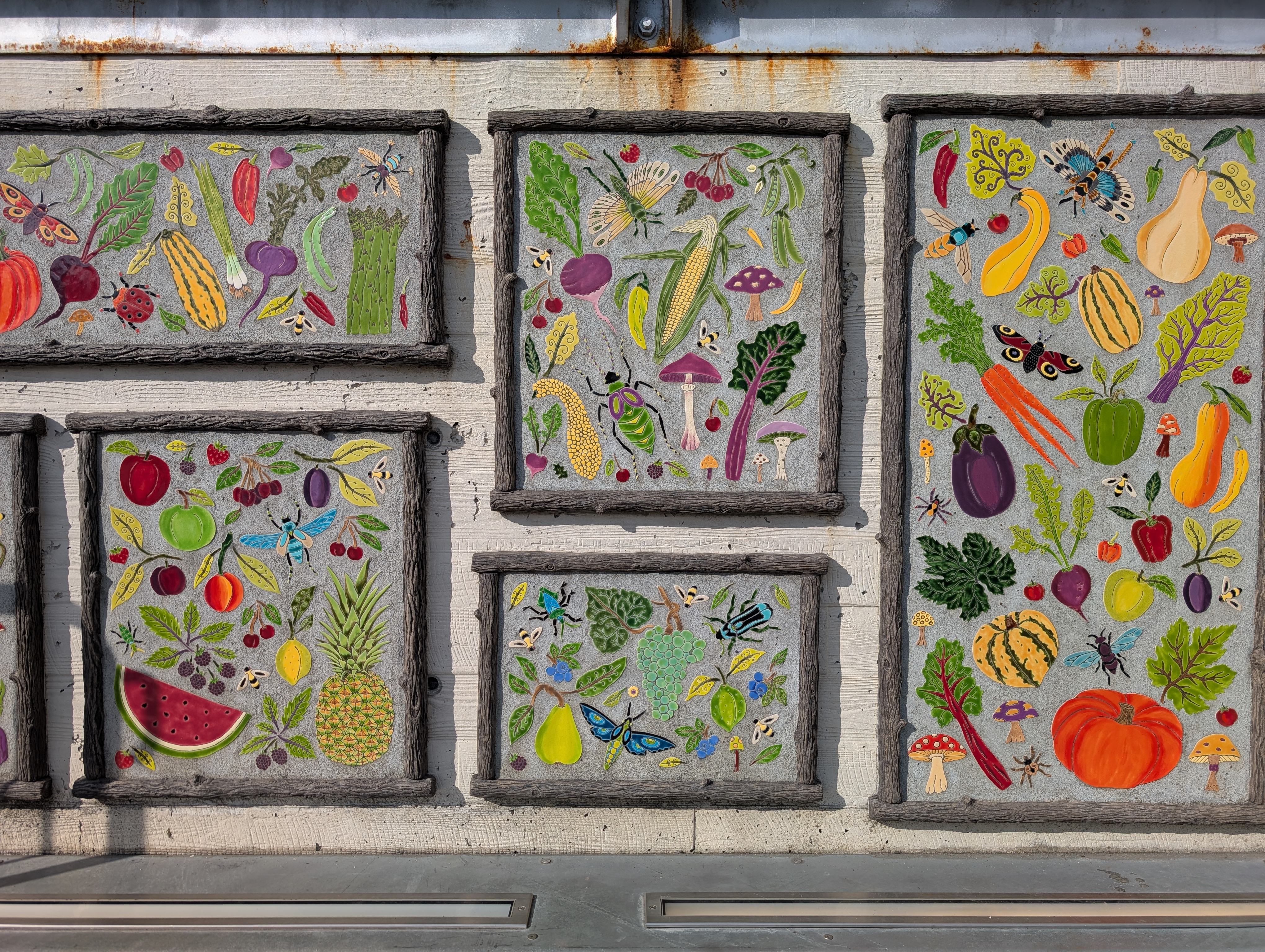 Colorful paintings