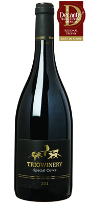 Trio Special Cuvee Israel Judean Hills Jerusalem Hills 2012