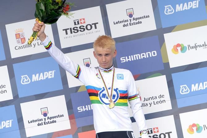 Lennard Kamna (Germany) the 2014 Junior world time trial champion