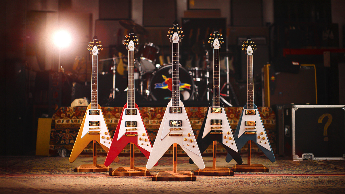 Gibson USA Tom Petty Flying V 50th Anniversary lineup