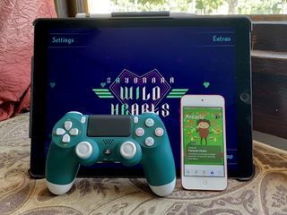 Apple Arcade on iPad Pro and iPod touch with DualShock 4