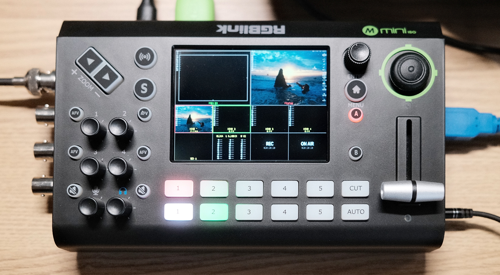 RGBlink mini ISO video switcher