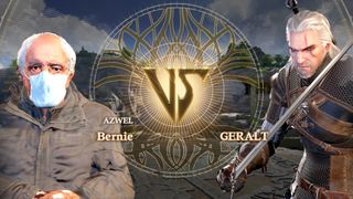 SoulCalibur 6 Bernie vs Geralt