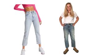 Topshop Editor jeans on Antonia Kraskowski