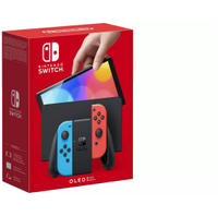 Nintendo Switch OLED Neon Blue/Red + free game: £299.99 at Argos
Standard model also on sale -
