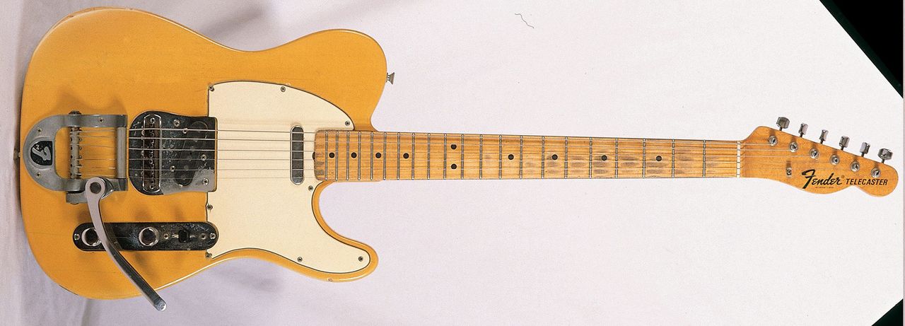 1968 Fender Telecaster guitar with Bigsby vibrato