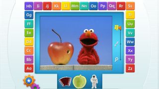 Elmo Loves ABCs apple