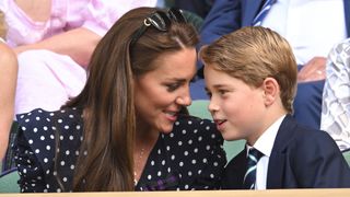 The Princess of Wales and Prince George attend Wimbledon