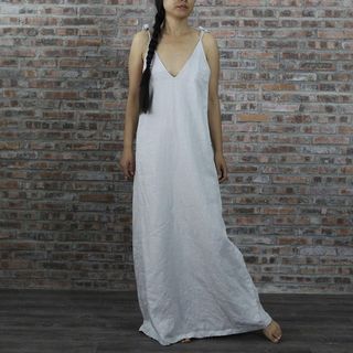 Linen Shed Long 100% linen nightgown