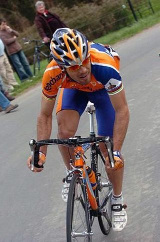 Oscar Freire (Rabobank) was strong today, but couldn't hold off the bunch