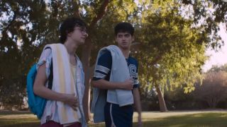 Max Pelayo and Reese Gonzales in Aristotle and Dante Discover the Secrets of the Universe