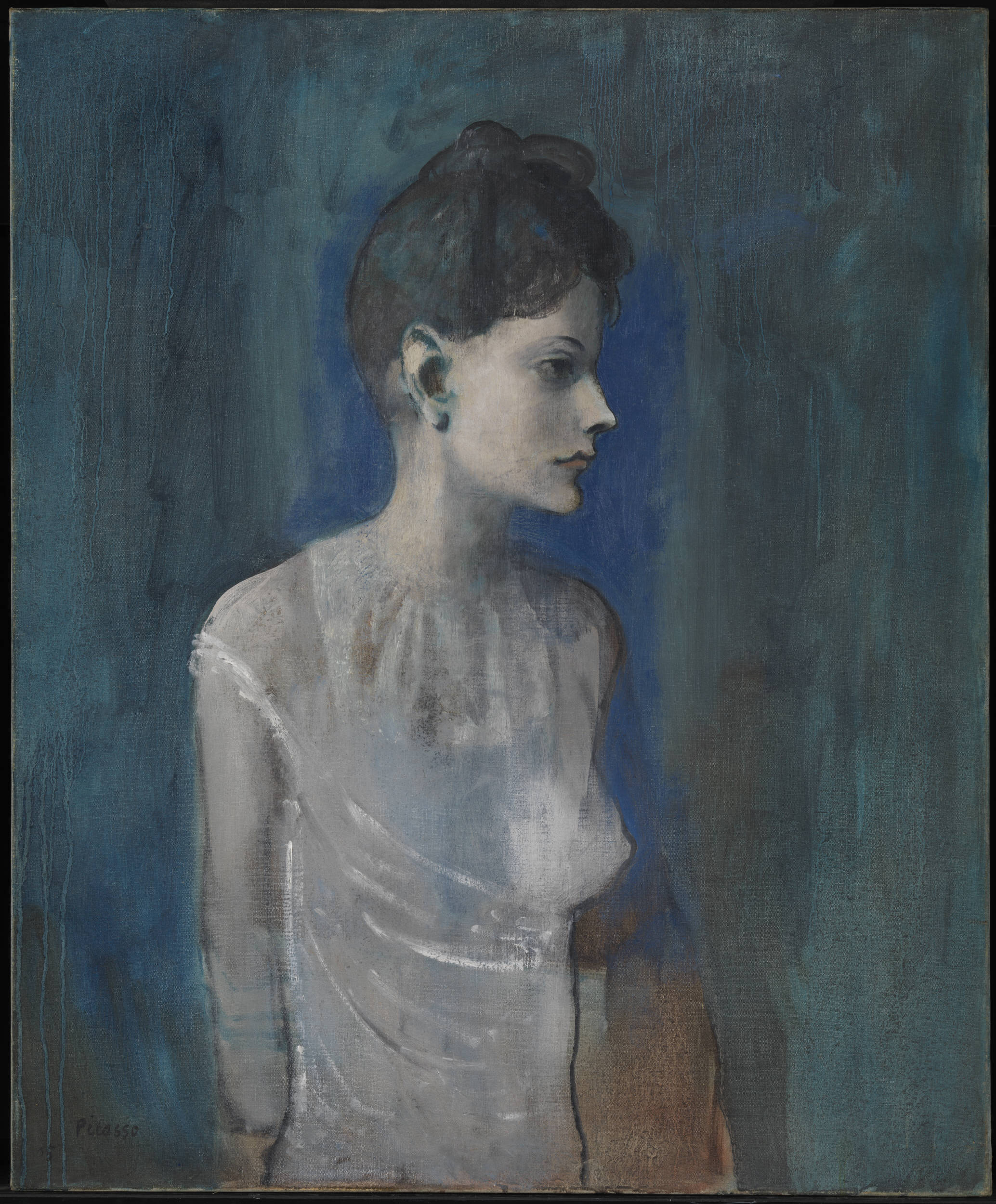 Girl in a Chemise Pablo Picasso (1905) Tate.