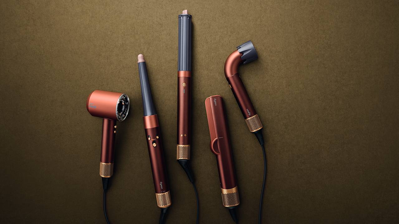 Dyson Plum and Copper