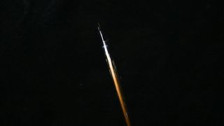 NASA astronaut Chris Williams photographed this fireball &mdash; likely caused by reentering orbital debris &mdash; from the International Space Station on April 27, 2026.