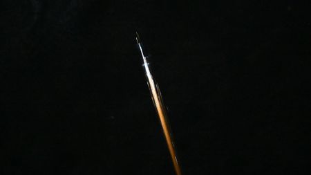 NASA astronaut Chris Williams photographed this fireball &mdash; likely caused by reentering orbital debris &mdash; from the International Space Station on April 27, 2026.