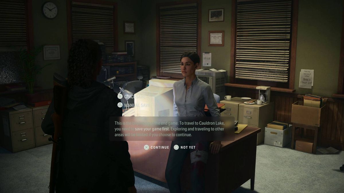 How to come up with a new plan in Alan Wake 2 | GamesRadar+