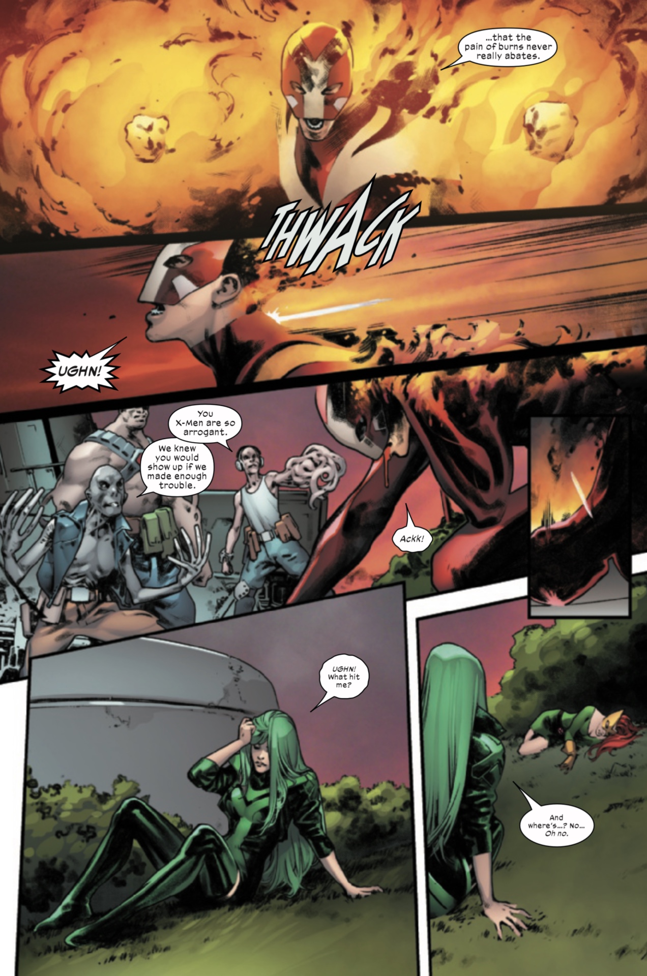 X-Men #5 ön izleme sayfası