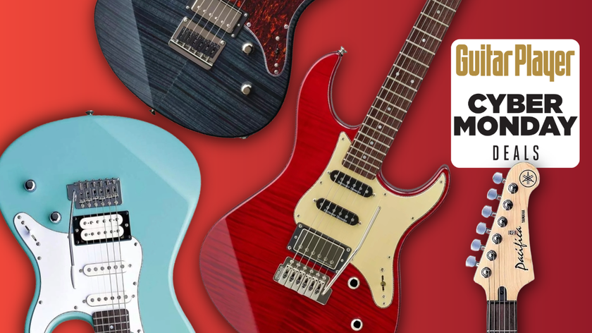 A collage of Yamaha Pacificas