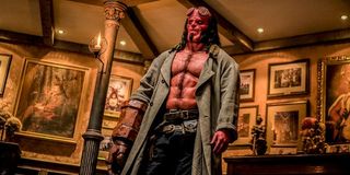 David Harbour as Hellboy