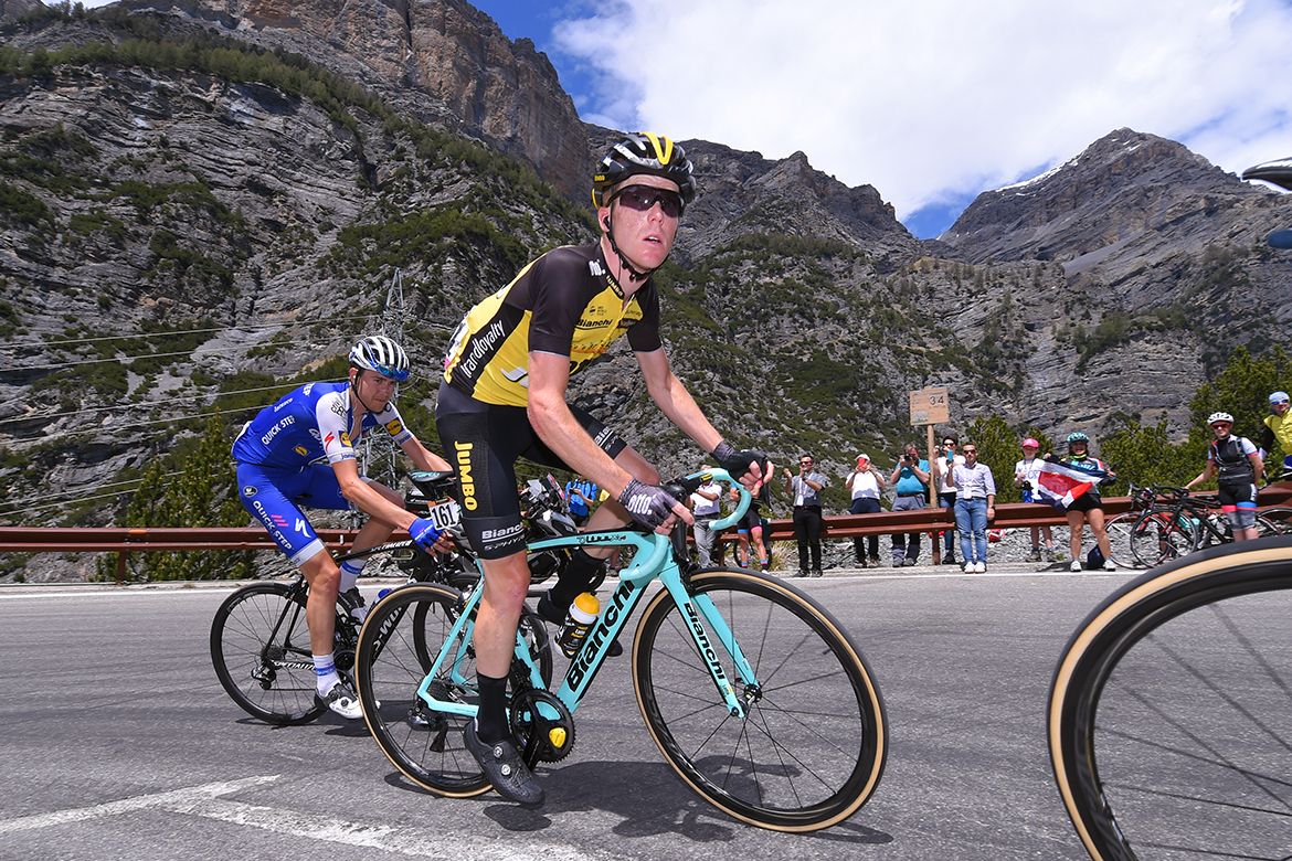 Steven Kruijswijk at the Giro d'Italia