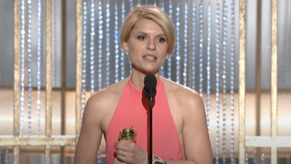 Claire Danes at the 2011 Golden Globe Awards