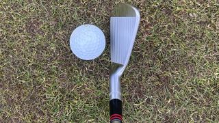 Photo of the Ben Hogan Fort Worth MB Irons 7-iron from address