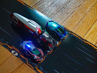 Anki Overdrive: two cars and a truck