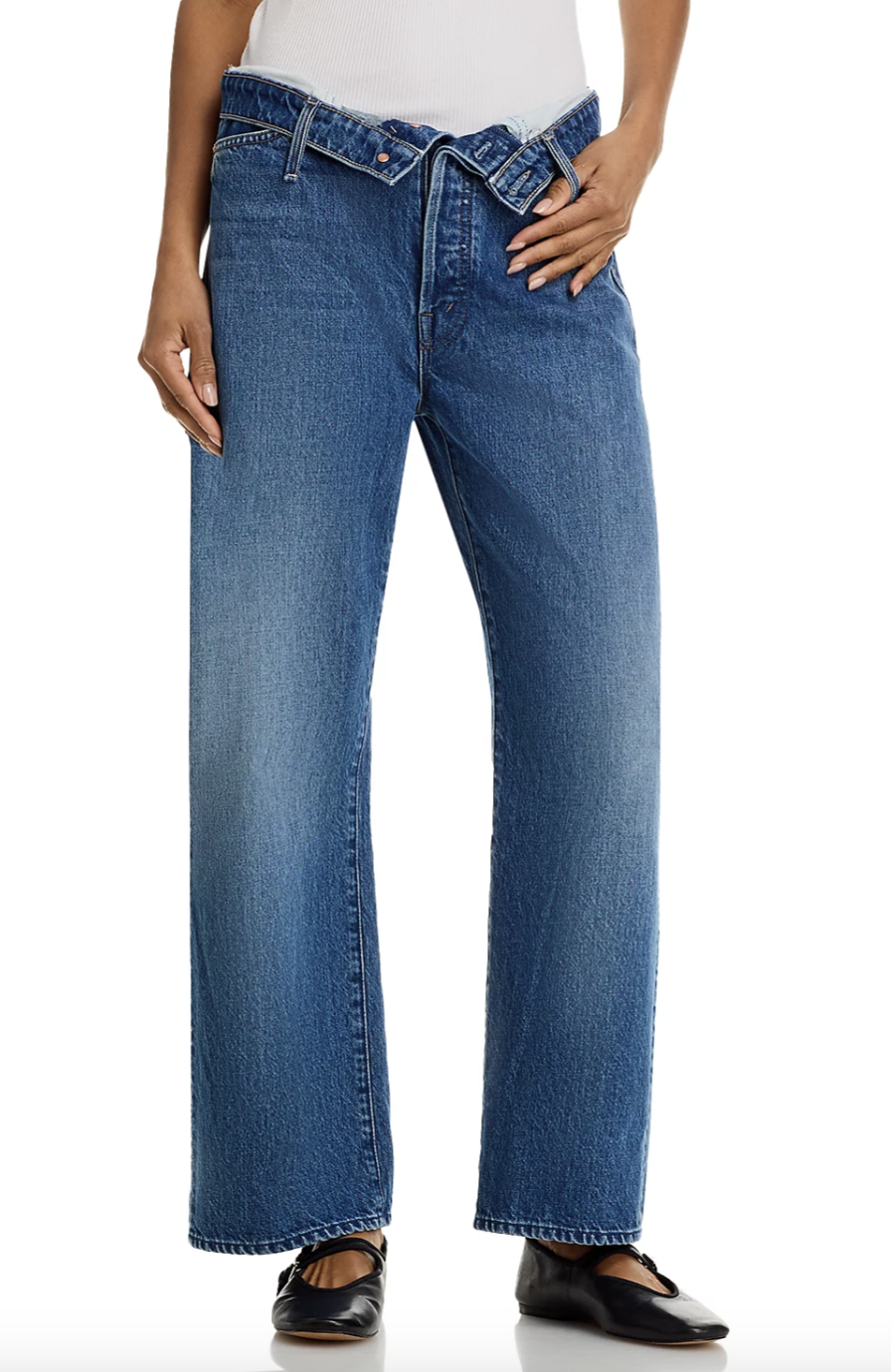 The Foldover Dodger High Rise Ankle Jeans in No Shirt No Shoes No Service