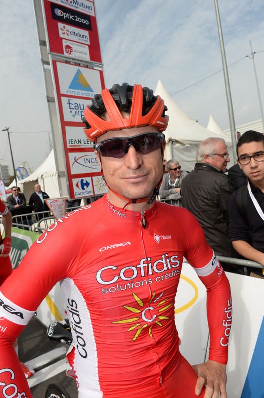 Dominique Rollin (Cofidis, Solutions Credits) on the start line