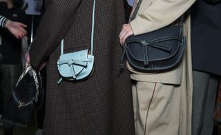 Jonathan Anderon's new Gate bag at Loewe's A/W 2018 fashion show